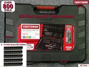 Empty Replacement Case CRAFTSMAN MECHANICS TOOL Box 230 Piece New Without Tools+ - Picture 1 of 8