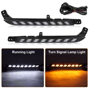 Luz antiniebla LED diurna DRL dinámica para Toyota Hilux Revo 2020 2021 - Imagen 1 de 10