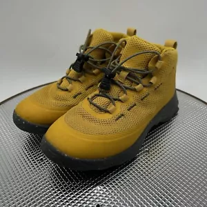 REI CO-OP Hydrowall Boots Size 4Y Women’s 5 Yellow All Terrain Outdoor Hiking - Picture 1 of 12