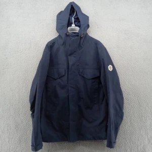 Timberland Jacket Mens Medium Navy Blue Dryvent Performance Waterproof Nylon - Picture 1 of 11
