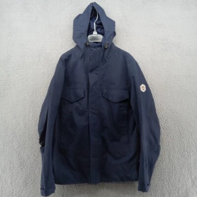 Timberland Jacket Mens Medium Navy Blue Dryvent Performance Waterproof Nylon - Image 1 of 4