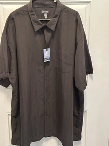 NUEVO CON ETIQUETAS Camisa Van Heusen Air Talla 4XL Alta Enfriamiento Con Botones Para Hombres Precio de venta sugerido por el fabricante $60 - Imagen 1 de 7