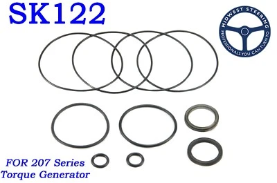 MIDWEST STEERING Seal Kit SK122 for Eaton Char Lynn Torque Generator S-101, S-102, & 207- Series