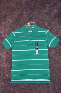 Boys NWT FADED GLORY 100% Cotton 2-Buttonup Polo - REDUCED - Picture 1 of 2