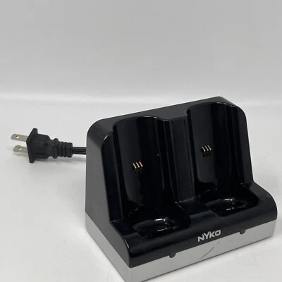 Nyko Wii Dual Charging Station 87016-A50 Controller Charger Black Tested - Image 1 of 4