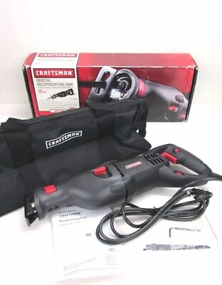 NEW! CRAFTSMAN ORBITAL 10 AMP RECIPROCATING SAW, w/ TOOL BAG, 917196 - Image 1 of 4