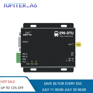 Radio comunicador remoto IoT RJ45 Ethernet Modbus 433 MHz 30dBm FullDuplex - Imagen 1 de 5
