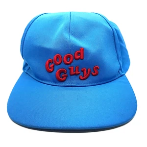 Child's Play Chucky Good Guys Blue Snapback Hat - Picture 1 of 2