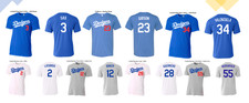 LA Dodgers 80's Stars - Lasorda, Sax, Gibson, Guerrero, Hershiser Soft T-Shirts