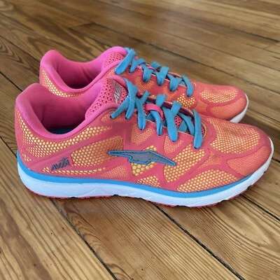AVIA Cantilever Sovereign Women's Size 8 Running Sneakers Pink & Yellow - Изображение 1 из 4