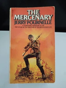 THE MERCENARY JERRY POURNELLE POCKET  SCIENCE FICTION BOOK 1977 - Picture 1 of 7
