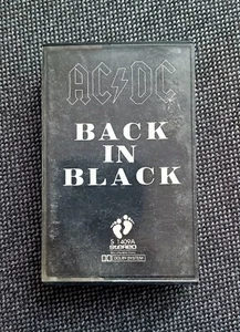 AC/DC Back In Black - Cassette RARE from Malaysia - Picture 1 of 2
