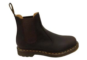 Dr Martens 2976 Ys Crazy Horse Unisex Leather Chelsea Boots - ModeShoesAU - Picture 1 of 5