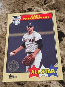 Carl Yastrzemski 2017 Topps 1987 30th Anniversary All-Star #87-114 Red Sox - Bild 1 von 2