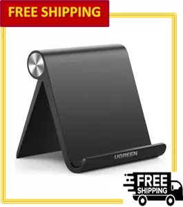 UGREEN Tablet Stand Holder Adjustable Portable & Foldable, Black - Picture 1 of 9