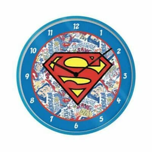 Superman Logo Wall Clock - Picture 1 of 1