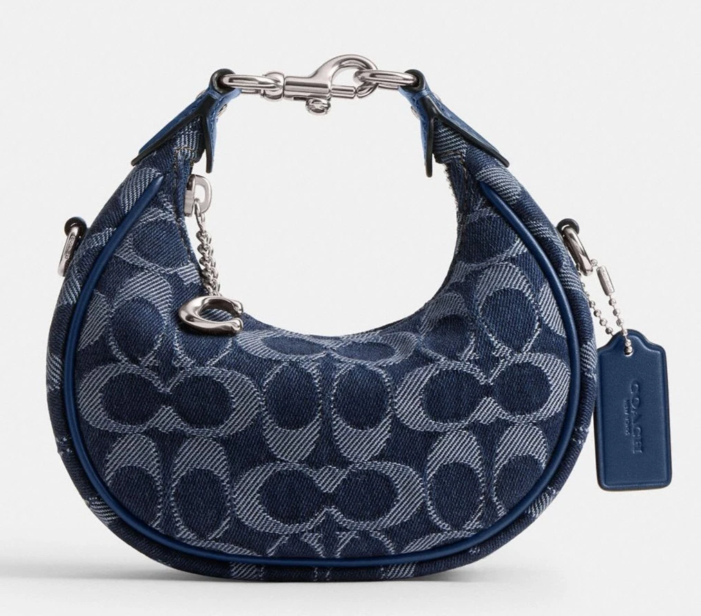 Coach Denim Exterior Mini Bags & Handbags for Women for sale | eBay