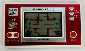 Nintendo Game and Watch Mario's Cement Factory ML-102, 1983 Tested Beautiful
