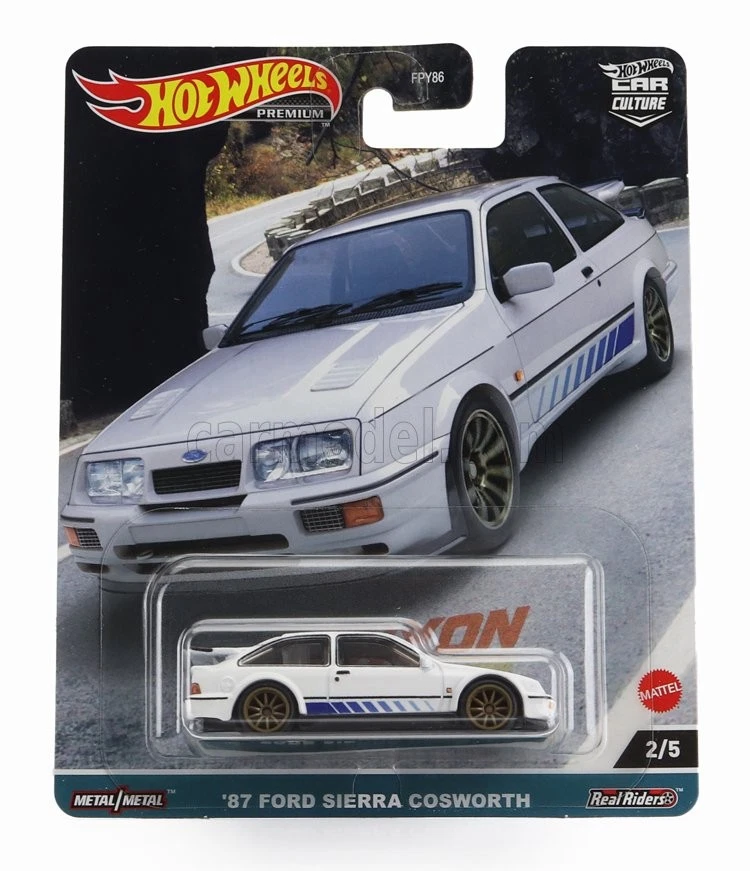 1/64 MATTEL HOT WHEELS - FORD ENGLAND - SIERRA RS COSWORTH 1987 HKC54-FPY86 - Immagine 1 di 1