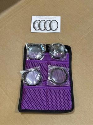 ALTURA Photo Close Up Macro Lenses Set 52mm +1 +2 +4 +10 with Case - Image 1 of 4