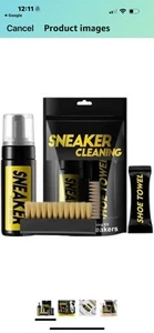 Cleaner Kit Shoe Sneaker for Leather White For Shoes with Tennis Foam Cleaning - Picture 1 of 5