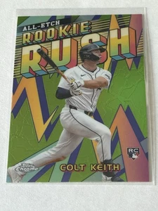 2024 Topps Chrome Update All-Etch Rookie Rush #CAERU-5 Colt Keith RC Insert - Picture 1 of 2