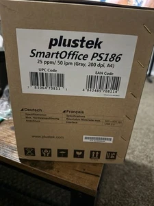 Plustek PS186 highspeed Document Scanner , Duplex, Color OCR function SEE VIDEO - Afbeelding 1 van 3
