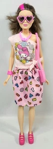 BARBIE DOLL & Accessories TEEN SKIPPER Brunette Hair HELLO KITTY Mattel - Picture 1 of 4