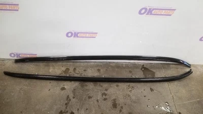 20 2020 JAGUAR F PACE F-PACE SVR OEM BLACK LUGGAGE RACK ROOF RAIL SET LEFT RIGHT — 第 1/4 张图片