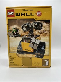 LEGO Ideas Disney Pixar WALL-E 21303 Sealed NEW Rare 676 pcs Age 12+ Retired