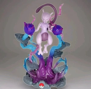 Pokémon 13" Große Mewtwo Deluxe Collector Statue Figur - LED Lichteffekte - Bild 1 von 21