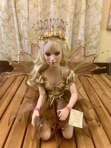 Seltene Solana Porzellan blonde Krone Fee Show Stopper Puppe von Florence Maranuk - Bild 1 von 19