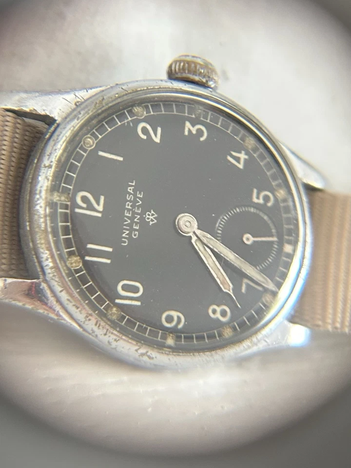 1941 Universal Genève Wilhelmina/Webersdorfer 31250 Military Watch (serviced) - Image 1 of 4