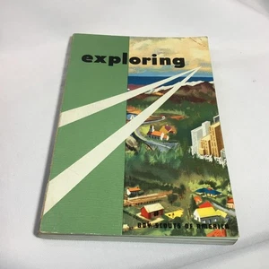 Vintage Boy Scout BSA 1958 Edition Exploring Scout Manual/Handbook - Imagen 1 de 13