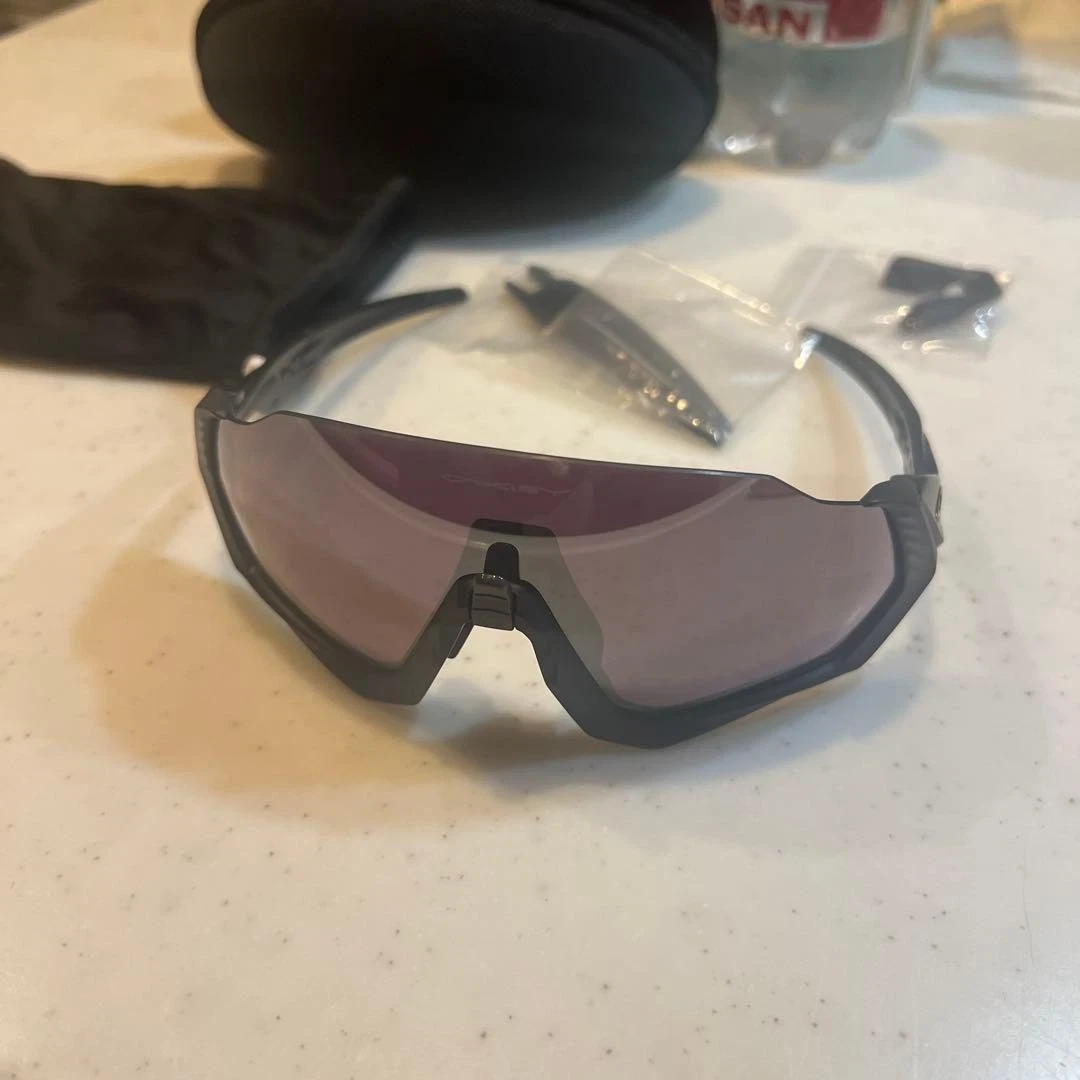 祐*様 Oakley Flight Jacket　オークリー　ブラック oakley flightjacket OAKLEY サングラス 祐*様 Oakley Flight Jacket