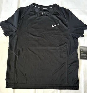 NIKE DRI-FIT  RUNNING TOP, SUPER-LIGHTWEIGHT POLY WITH MESH INSETS, SIZE L,  NWT - Picture 1 of 11