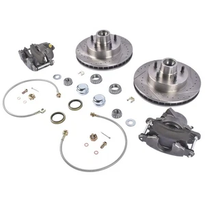 For 73-87 Chevy C10 Truck Deluxe Front Disc Brake Wheel Component Kit 5 Lug New - Bild 1 von 11