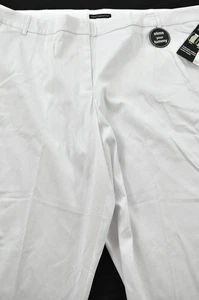 women's Counterparts capris size 24W white slimming stretch cotton - Picture 1 of 6