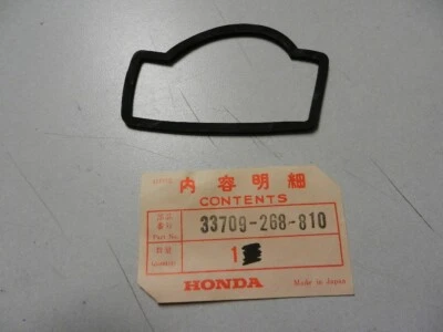 NOS Honda Taillight Lens Gasket 1963 CA100 CA102 1965 CB160 33709-268-810 - Image 1 of 3