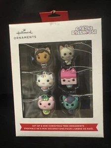 New 2023 Hallmark Christmas ornament Gabby's Dollhouse 6 Mini Ornaments NIB - Picture 1 of 17