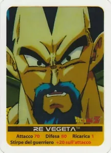 Lamincards Dragon Ball Z Edibas Serie Platino RE VEGETA N 118 - Imagen 1 de 2