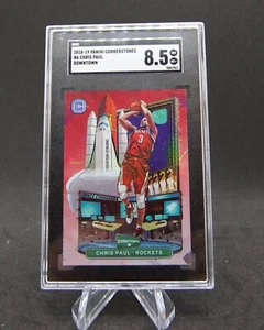2018 Panini Cornerstones Downtown Chris Paul #6 SGC 8.5 - Picture 1 of 2