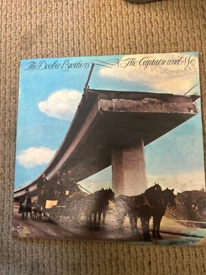 DOOBIE BROTHERS “CAPTAIN AND ME” ORIGINAL  VINYL LP, WARNER RECORDS, GOOD - Image 1 of 2