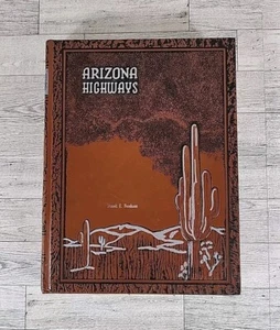 Arizona Highways Magazine 1986 Hardcover Leatherette Bound Book Annual Edition - Picture 1 of 6