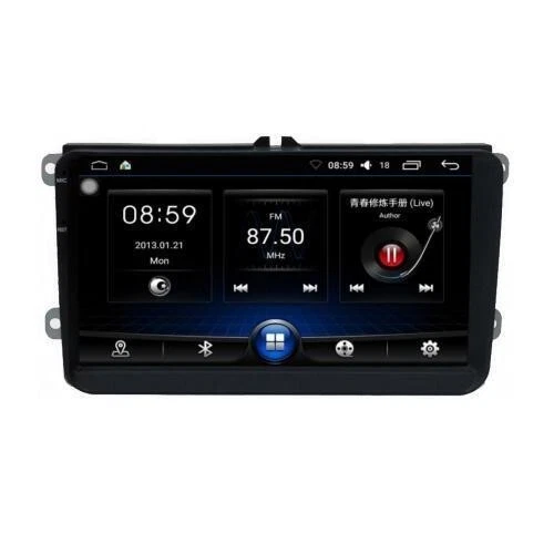 Autoradio Customfit HARDSTONE HS VWG03-ELC GOLF 6 LCD10,1" Android GPS Bluetooth - Immagine 1 di 1