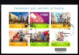 Repubblica Italiana Carnevale 2023 foglietto - Picture 1 of 1