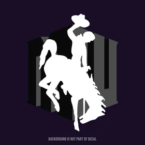 Wyoming Cowboys Vinyl Decal Sticker - Picture 1 of 3