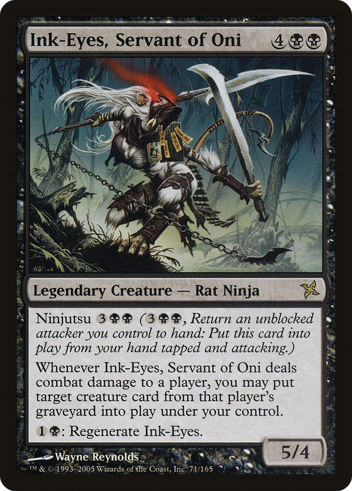 Ink-Eyes, Servant of Oni X (1) Betrayers of Kamigawa EX/NM - R71 - 4RCards - Image 1 of 1