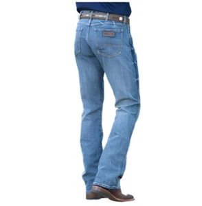 Wrangler Men's Retro Greeley Slim Boot Cut Jeans 1077MWZGL - Picture 1 of 38