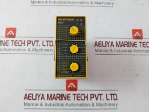 SELECTRON GZU 30 Time Delay Relay with Base 220–240V AC 10A 380V - Picture 1 of 10